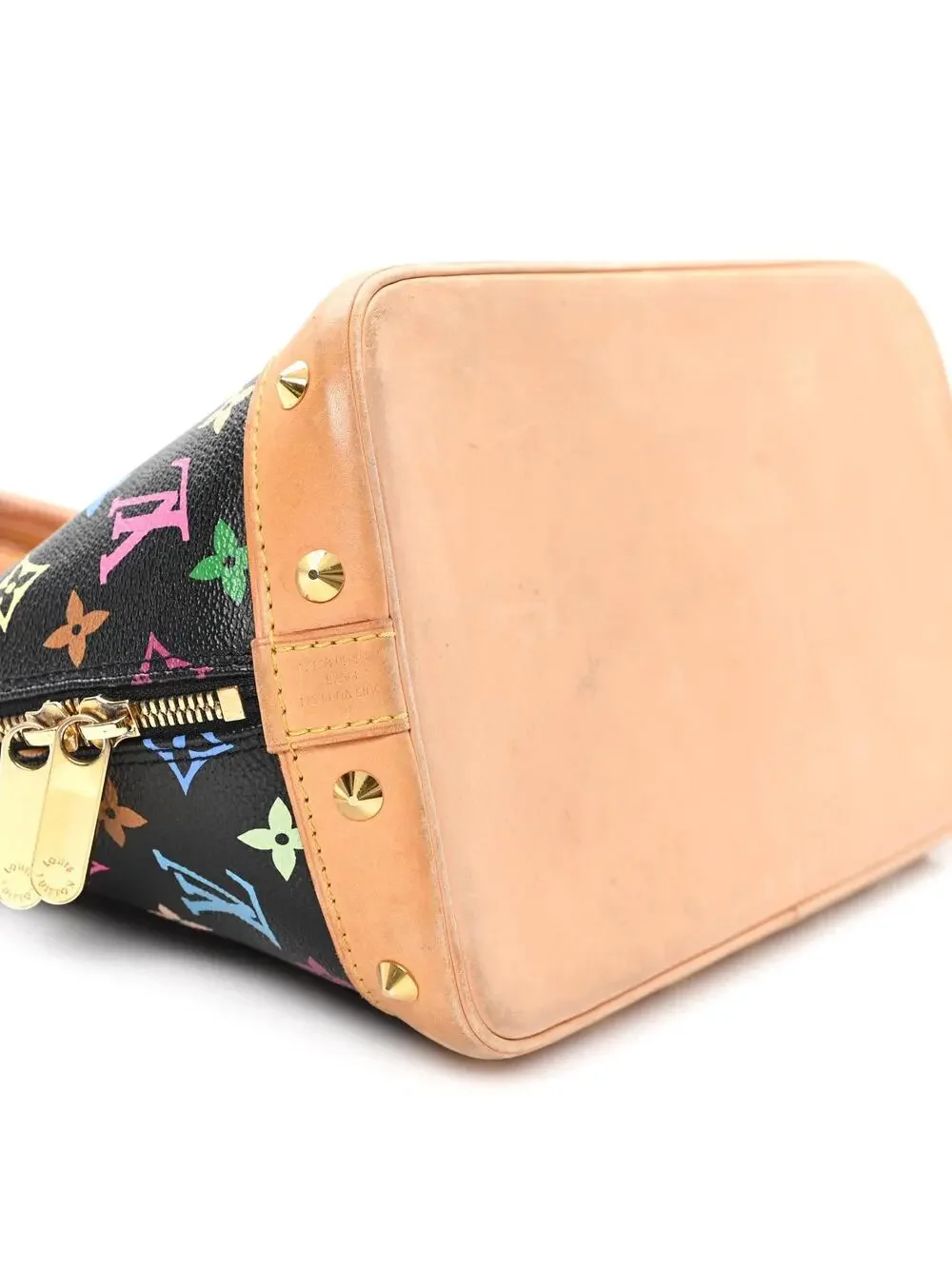 Louis Vuitton Multicolor Alma Black #322656L11B